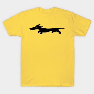 Abstract Dachshund Dog T-Shirt